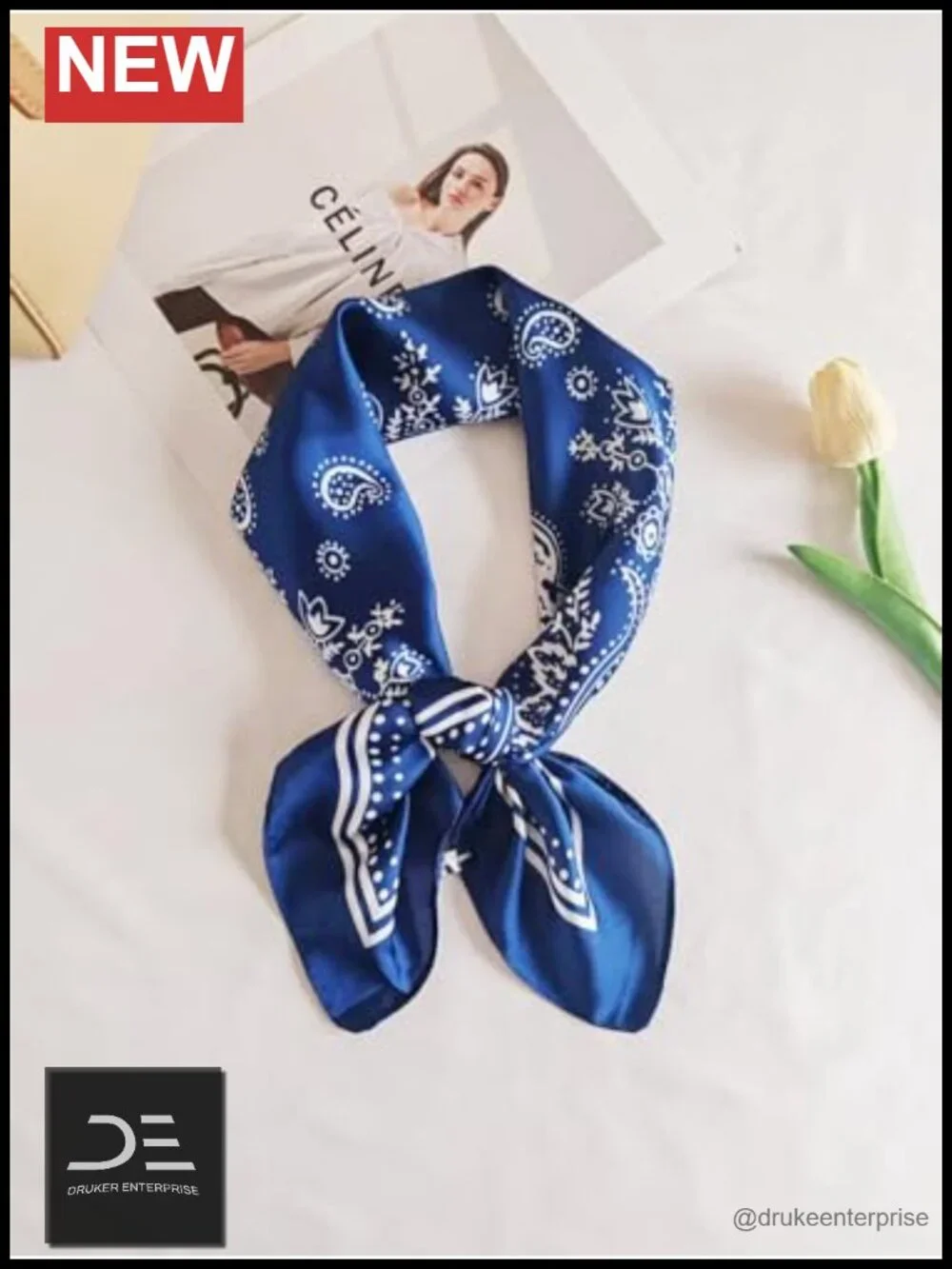 Satin Head Scarf 27